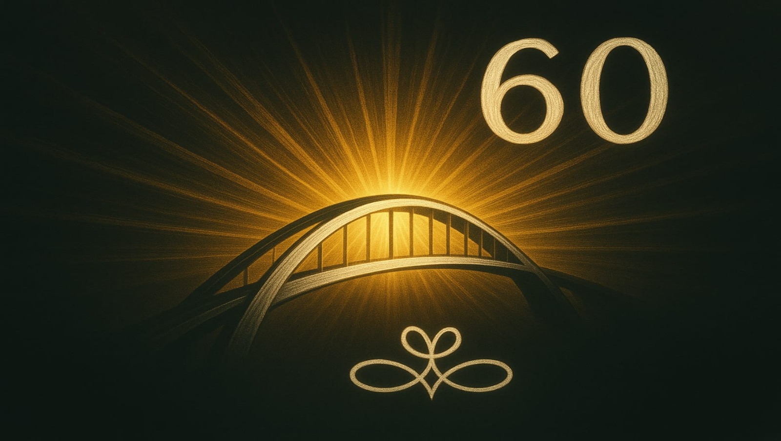 60 gadi iedomu tilts un saule, skolas logo