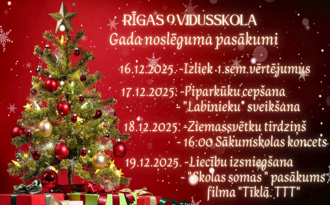 1.semestra noslēguma pasākumi